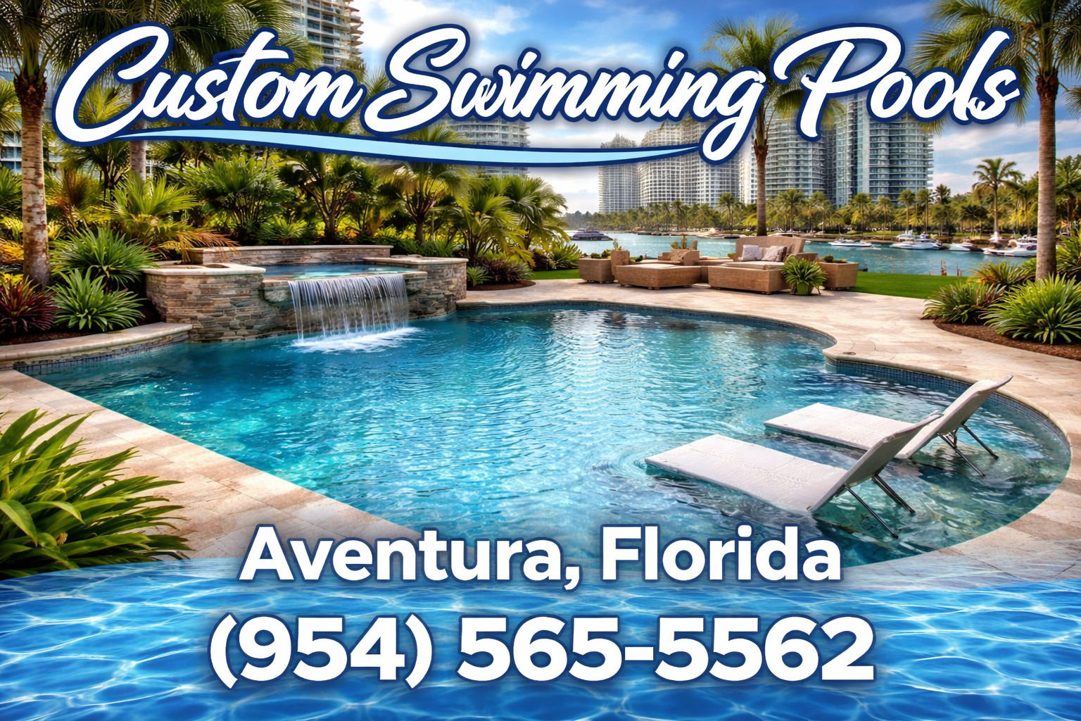 Custom Swimming Pools in Aventura