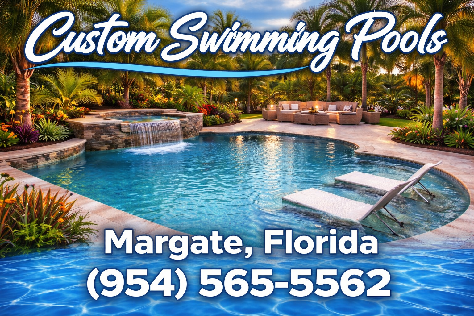 Custom Swimming Pools in Margate