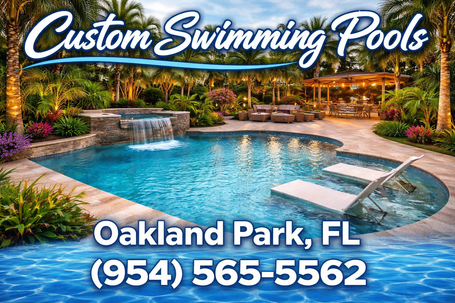 Custom Swimming Pools in Oakland Park