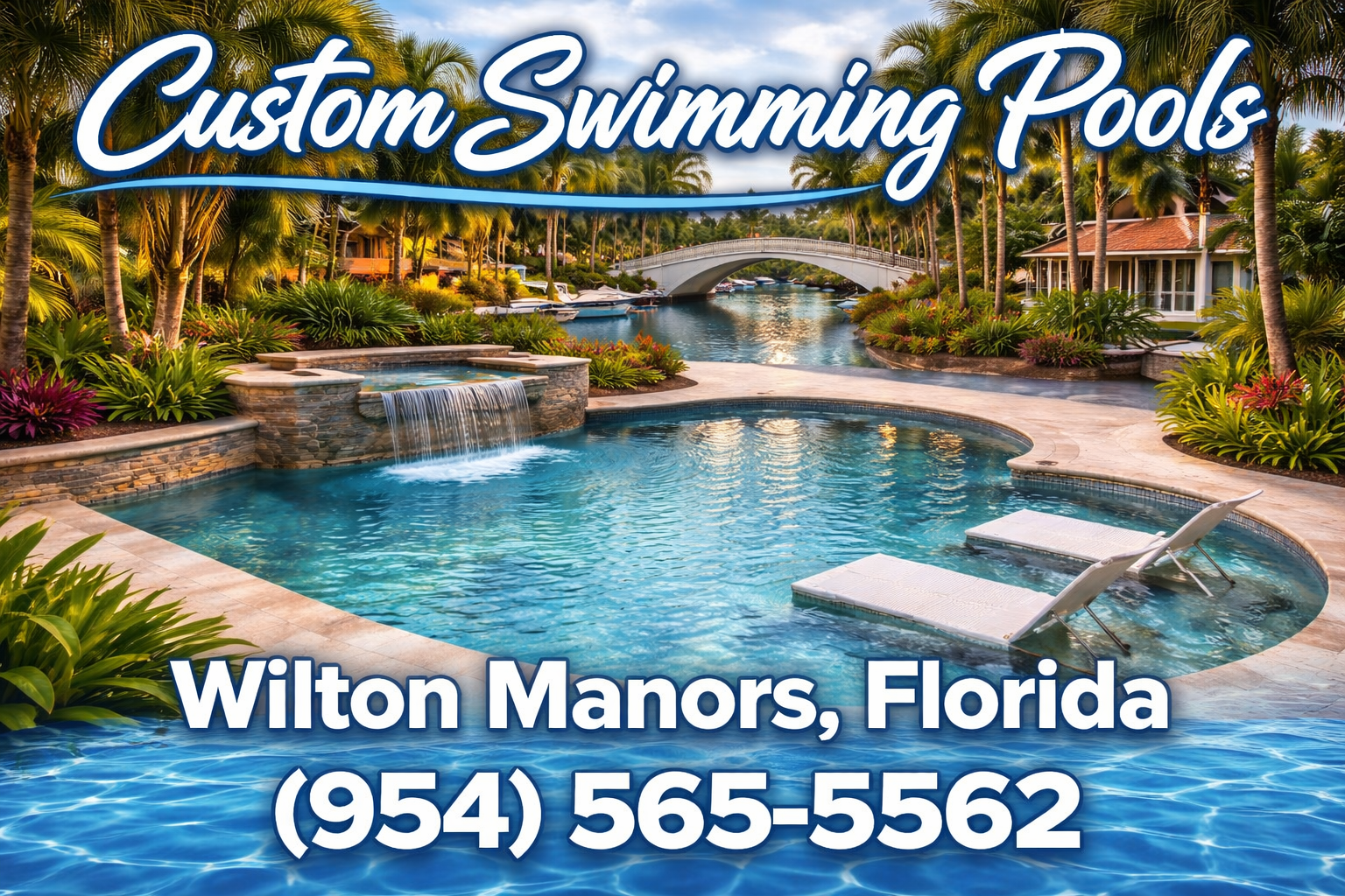 Custom Swimming Pools in Wilton Manors